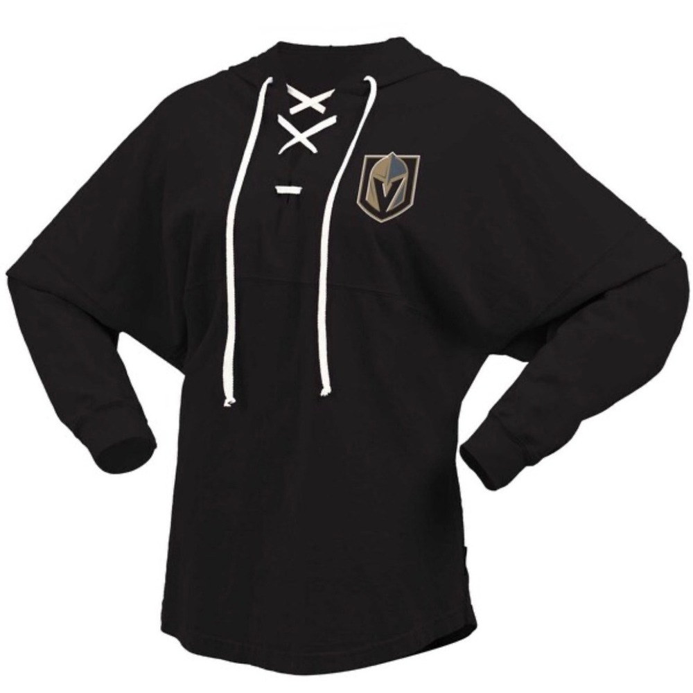 Fanatics Vegas Golden Knights Spirit Jersey Shirt Women's Medium Black Hockey